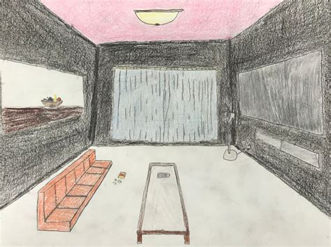 One point perspective room - Ms. Mickiene's Student Art Gallery