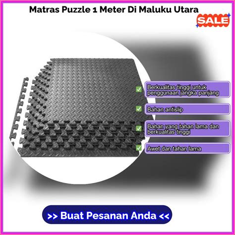 Matras Puzzle 1 Meter Di Maluku Utara - Matras Judo - Medium