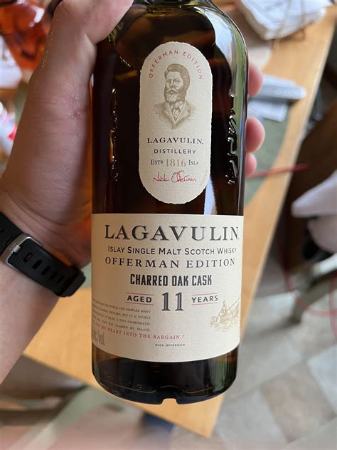 Nick Offerman Lagavulin 2022 Special… very tasty treat… : r/PandR