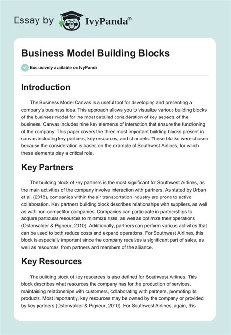 Business Model Blocks Examples 的图像结果