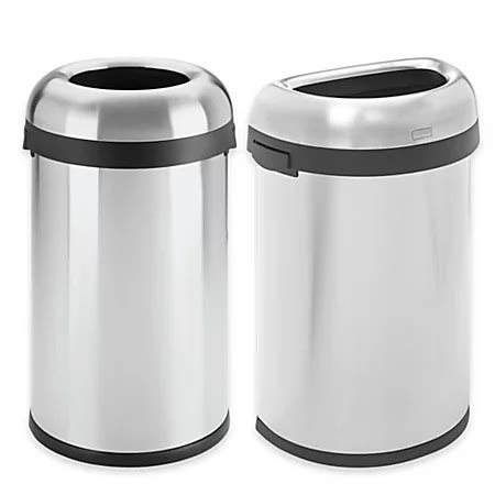 Metal Indoor Trash Cans, Stainless Steel Trash Cans, simplehuman® Trash ...