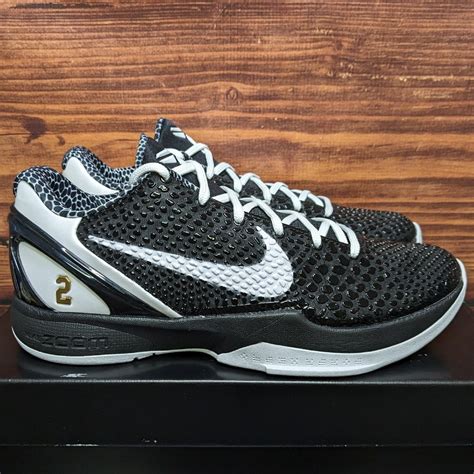 Kobe 6 Black And White