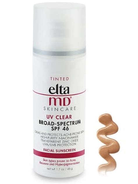 EltaM´D UV Clear Tinted Face Sunscreen SPF46 India | Ubuy
