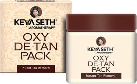 Buy KEYA SETH AROMATHERAPY OXY DE TAN PACK INSTANT TAN REMOVAL50GM ...