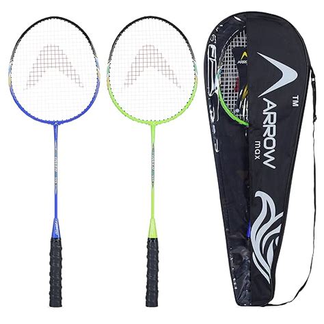 ArrowMax Alloy Steel JOINTLESS Youth Light Weight Shuttle Badminton ...