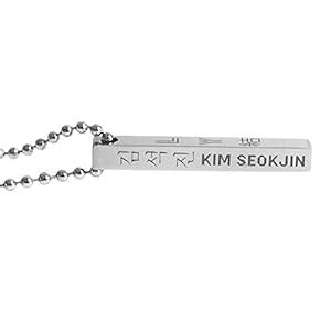 Buy Forberesten BTS Necklace | Kpop Bangtan Boys Jungkook, Jimin, V ...