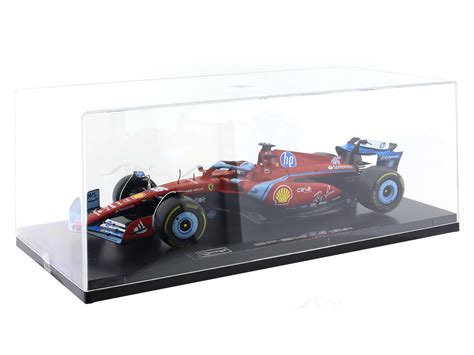 2024 Ferrari SF24 #16 Charles Leclerc Miami GP 1:18 Bburago Deluxe ...