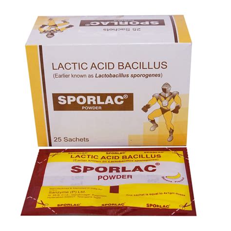 Sporlac Banana Sachet 1's Price, Uses, Side Effects, Composition ...