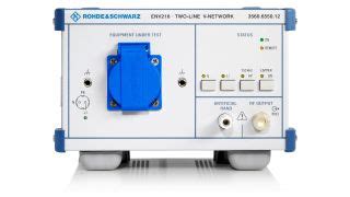 R&S®ENV216 Two-line V-network | Rohde & Schwarz
