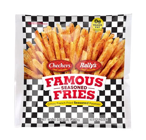 Checkers/Rally's Famous Seasoned Fries 48 oz - Walmart Business Supplies