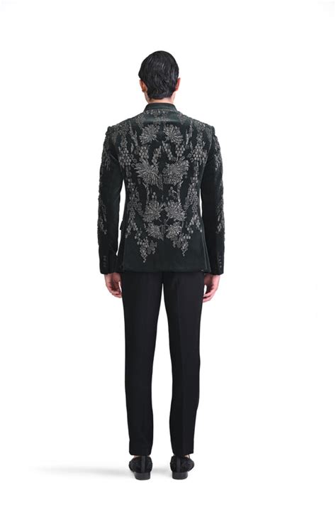 Fully Embroidered With Silk Threads Bandhgala – Rohit Gandhi & Rahul Khanna