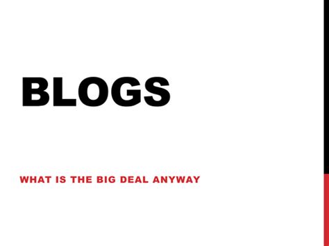 Image result for IB Blog Example