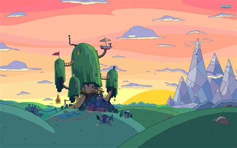 Adventure Time Back Drops Landscape 的图像结果