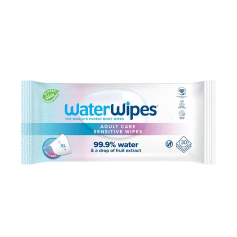 Adult Care Sensitive Wipes Waterwipes | Wells