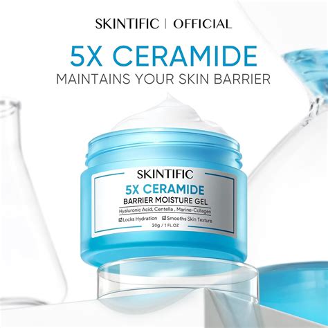 SKINTIFIC 5% Ceramide Barrier Repair Moisture Gel - India | Ubuy