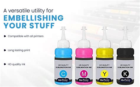 My Print | Sublimation Inks for Desktop Printer | Compatible for ...