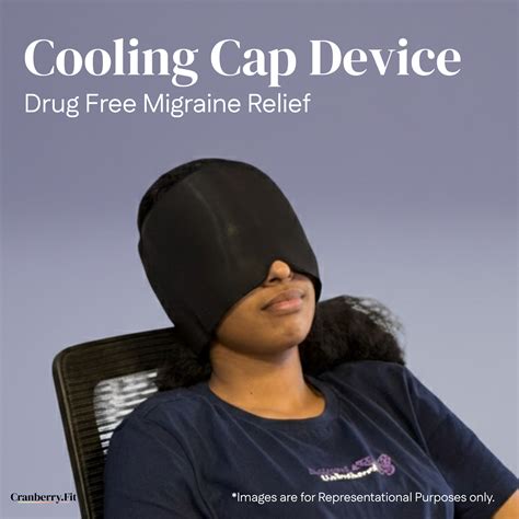 Cooling Cap Device - Drug-free-migraine-relief – Cranberry