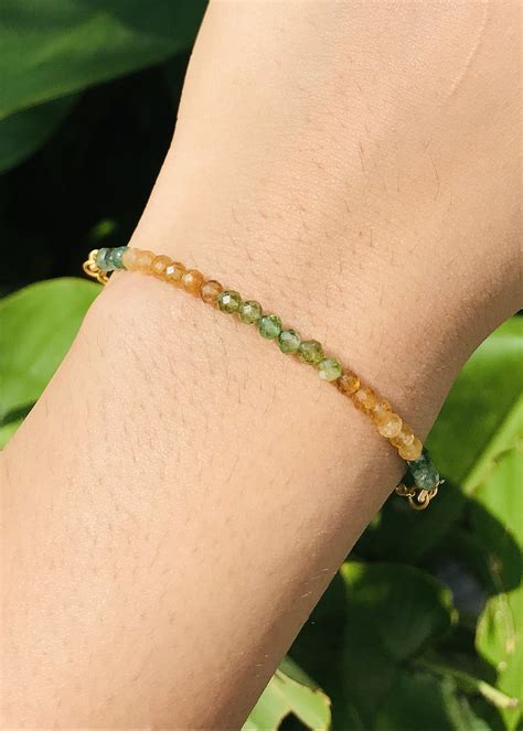 Get Dainty Tourmaline Multi-Colored Bracelet at ₹ 1200 | LBB Shop