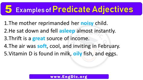 Predicate Adjective Examples 的图像结果