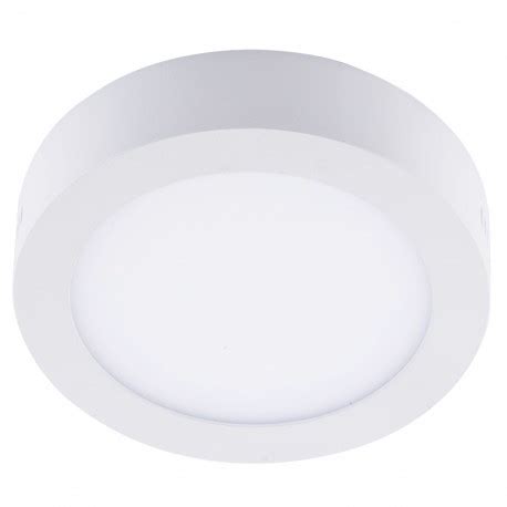 Know LED Flush Light 12W 4000K Square White - CristalRecord Lighting
