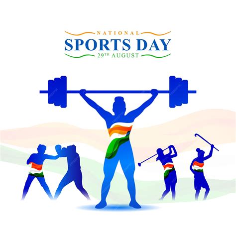 Premium Vector | Vector illustration of Indian National Sports Day ...