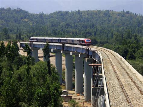 Chenab bridge: Highest in the world - Insight: Railways' challenging ...