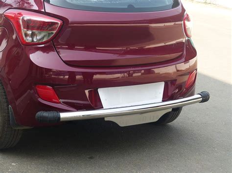 Goldsun high Gloss Stainless Steel Rear Bumper Protector | SS Dx | for ...