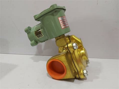 ASCO JE2-8210G8 1 1/4" FLAME PROOF SOLENOID VALVE 110/60 JE28210G8 – S ...