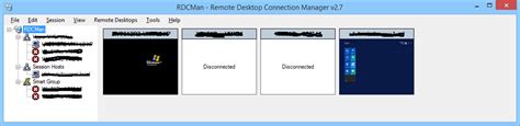Image result for Remote Desktop Connection Manager 2.7