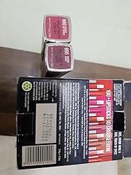 Buy Maybelline Creamy Matte Bold Crimson & Pink My Red (Pack of 2 ...