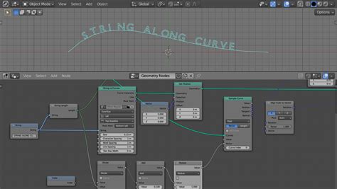 Image result for Blender Tutorial Geometry Node Text Effects