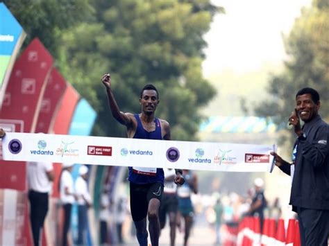 Chala Regasa, Irine Cheptai bag maiden Delhi Half Marathon crowns
