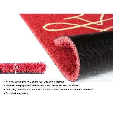 RugSmith Joyful Doormat - 18'' x 30''