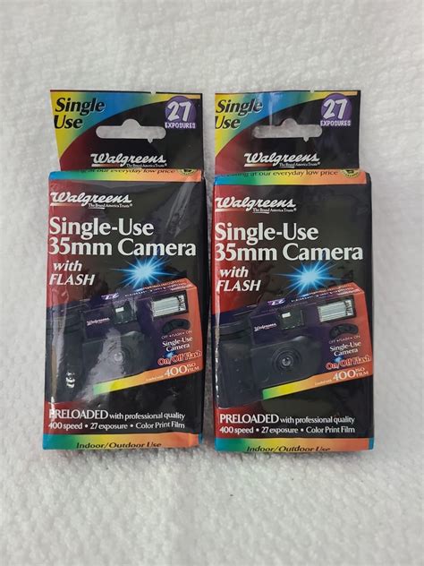 Walgreens Single Use Film & Polaroid Cameras | Mercari