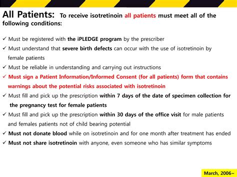 Isotretinoin safety guideline | PDF