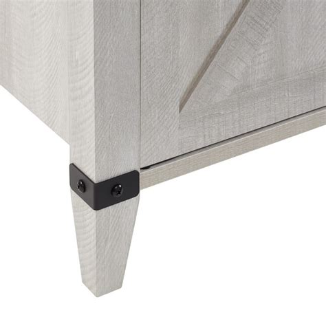CASAINC 63-in W White TV Stand with LED Corner or flat wall Electric ...