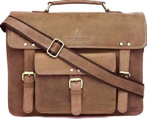 Flipkart.com | WILDHORN Leather Laptop Messenger Bag for Men Messenger ...