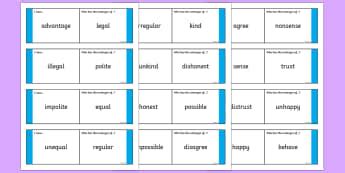 Practice Antonym and Synonym KS2 Worksheets - Key Stage Two