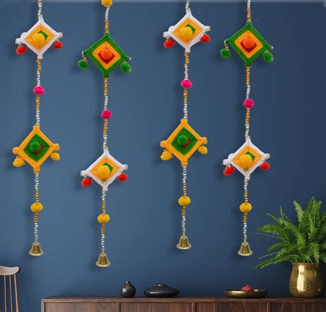 Buy Amazon Brand - Umi Kites Tassel Wall Hanging Latkans String ...