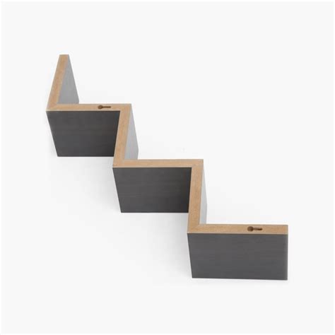 Buy W 3-Tier Wall Shelf - Brown from Home Centre at just INR 495.0