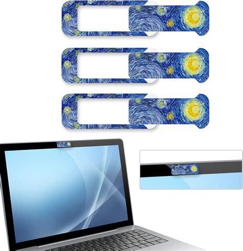 Amazon.com: Webcam Cover, 3 Pieces, Laptop Camera Cover, Privacy ...