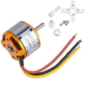 NIHAKA A2212/6T 2200KV Brushless Outrunner Motor - RC Airplanes ...