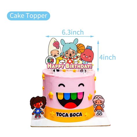 Buy Toca Boca Birthday Party Supplies and Toca Life World Party ...