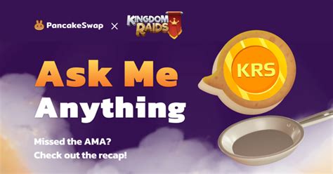 AMA с Kingdom Raids, следующим проектом cIFO на PancakeSwap — Teletype