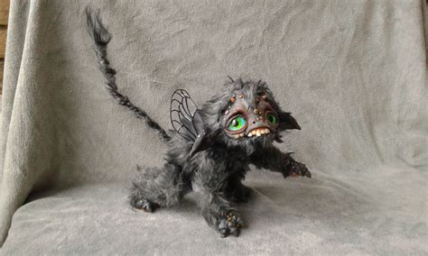 scary tooth fairy poseable art doll, fantasy creature | Art dolls, Art ...