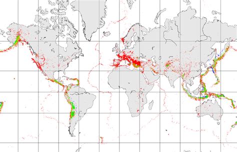 How To Describe Distribution Of Earthquakes - The Earth Images Revimage.Org - distribution of earthquakes and volcanoes