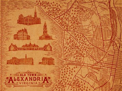 Map Of Alexandria Va