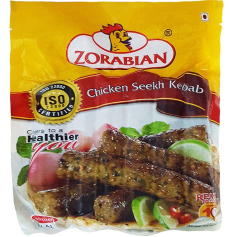 Zorabian Chicken - Seekh Kebab, 250g Pack : Amazon.in: Grocery ...
