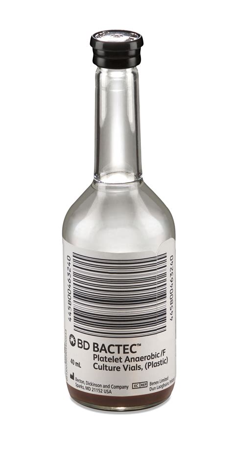BD BACTEC™ Platelet Anaerobic/F culture vials (plastic) - 442054 | BD