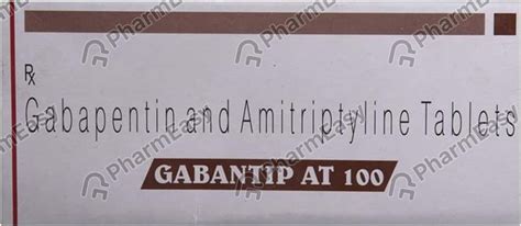 Gabantip At 100 Strip Of 10 Tablets: Uses, Side Effects, Price & Dosage ...